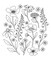 On the Bright Side Coloring Book: Floral Patterns to Help You Relax, Unwind, and Focus on the Good